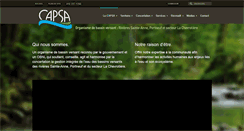 Desktop Screenshot of capsa-org.com